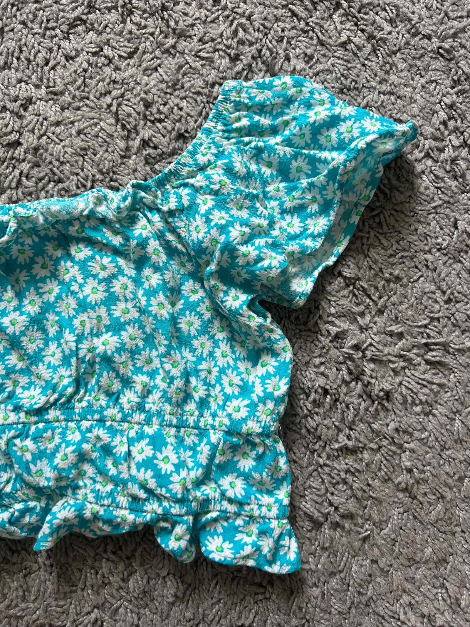 Blue floral top – photo 2